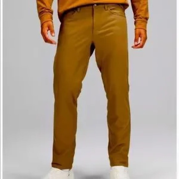 lululemon athletica Other - Lululemon ABC Classic-Fit 5 Pocket Pant Warpstreme in Dark Khaki Size 30x28